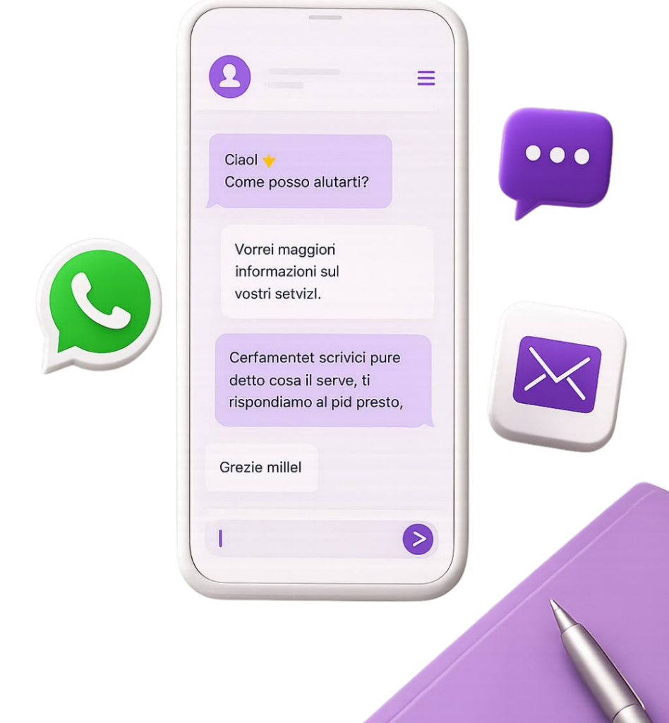 Contatta MoodWeb per la creazione del tuo sito web