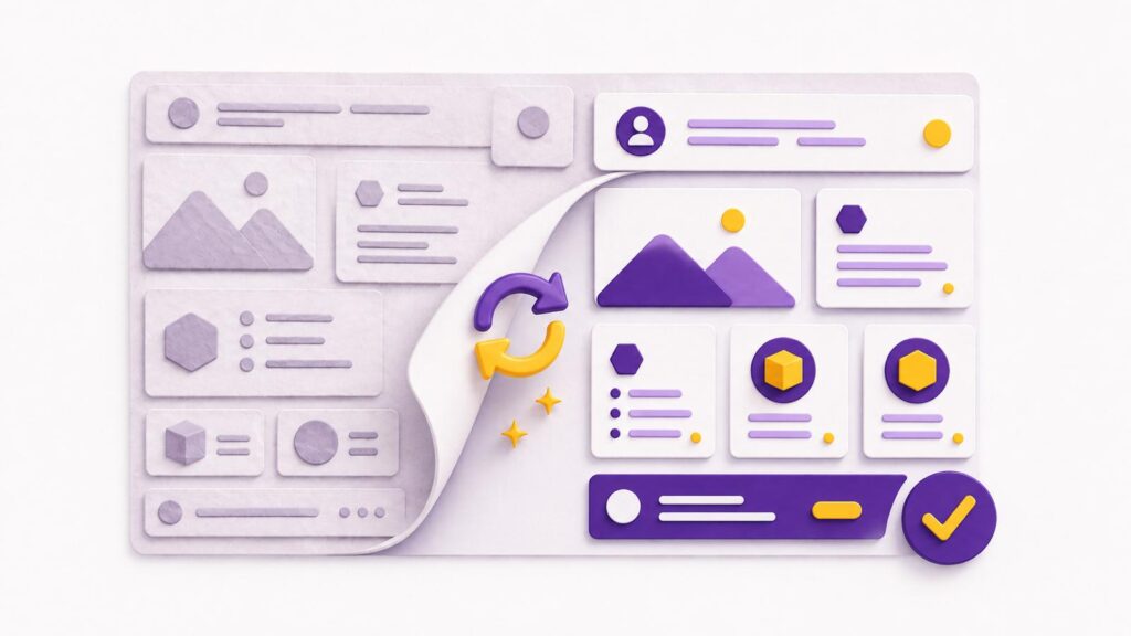 Restyling sito web